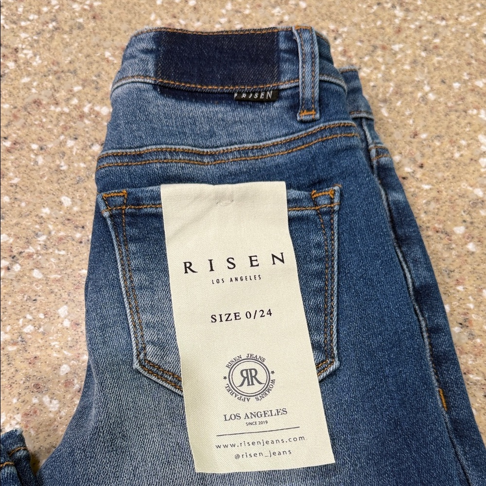 Risen Blue Jeans
